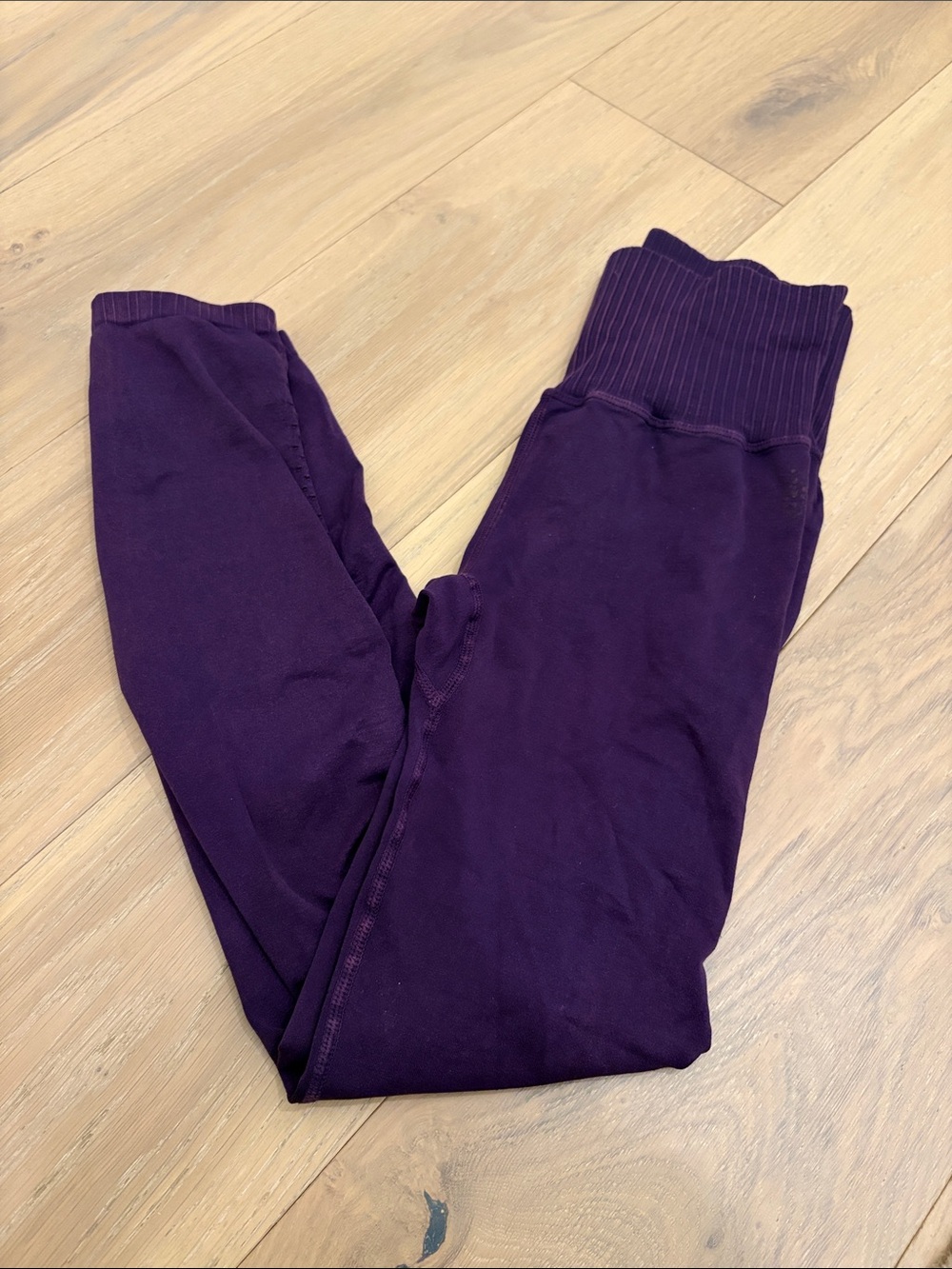 Free People Movement Good Karma Legging 3/4 High-Waist in Purple